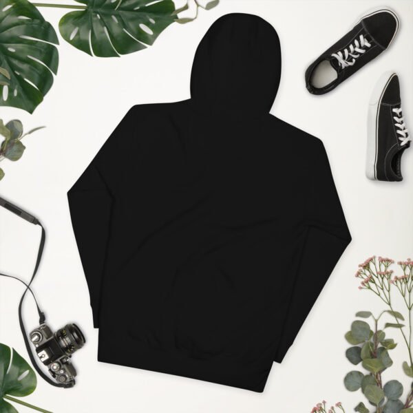 Unisex motivational hoodie with Flow With Purpose message – perfect for men & women who inspire and lead with purpose and heart.