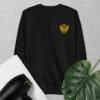 Unisex motivational sweatshirt featuring brave quote, soft premium fabric, and bold style for empowered everyday wear from Nazia S.
