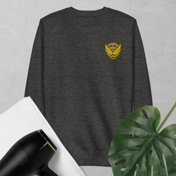 Brave Style Motivational Sweatshirt By Nazia S