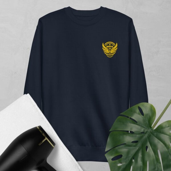 Brave Style Motivational Sweatshirt By Nazia S
