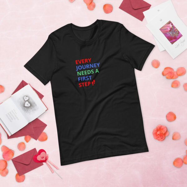 Motivational T Shirt Design – Start Your Journey Now