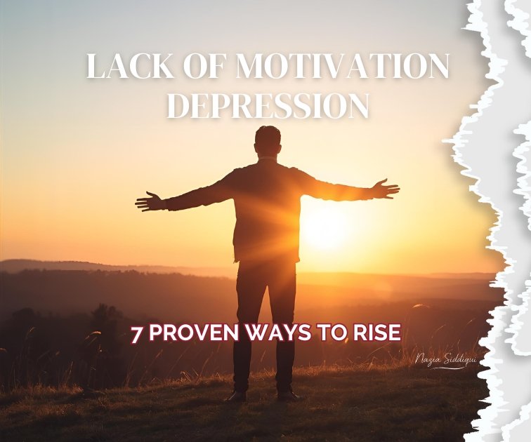 Lack Of Motivation Depression: 7 Proven Ways To Rise A hopeful person at sunrise symbolizing rising above lack of motivation depression.